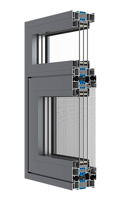  XDS–CHC110窗纱一体窗内开纱外开