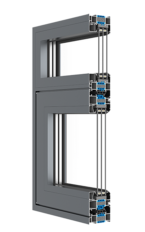 XDS–AC90-90框扇平齐系统窗